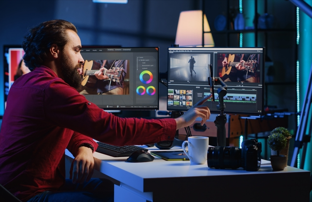 video editing services for businesses creating engaging marketing content